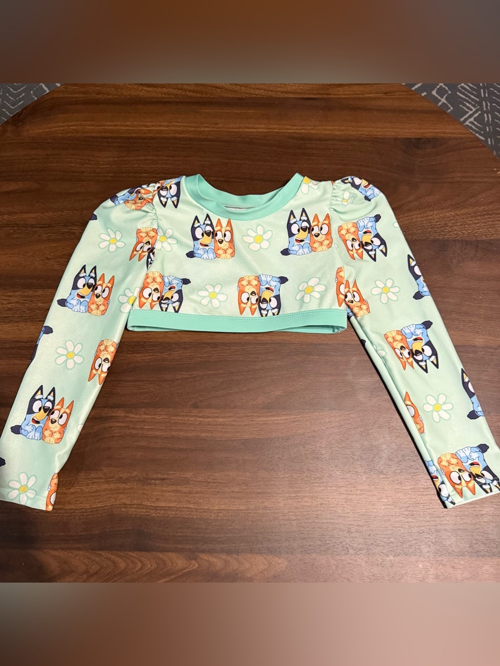 Girls bluey swimsuit top